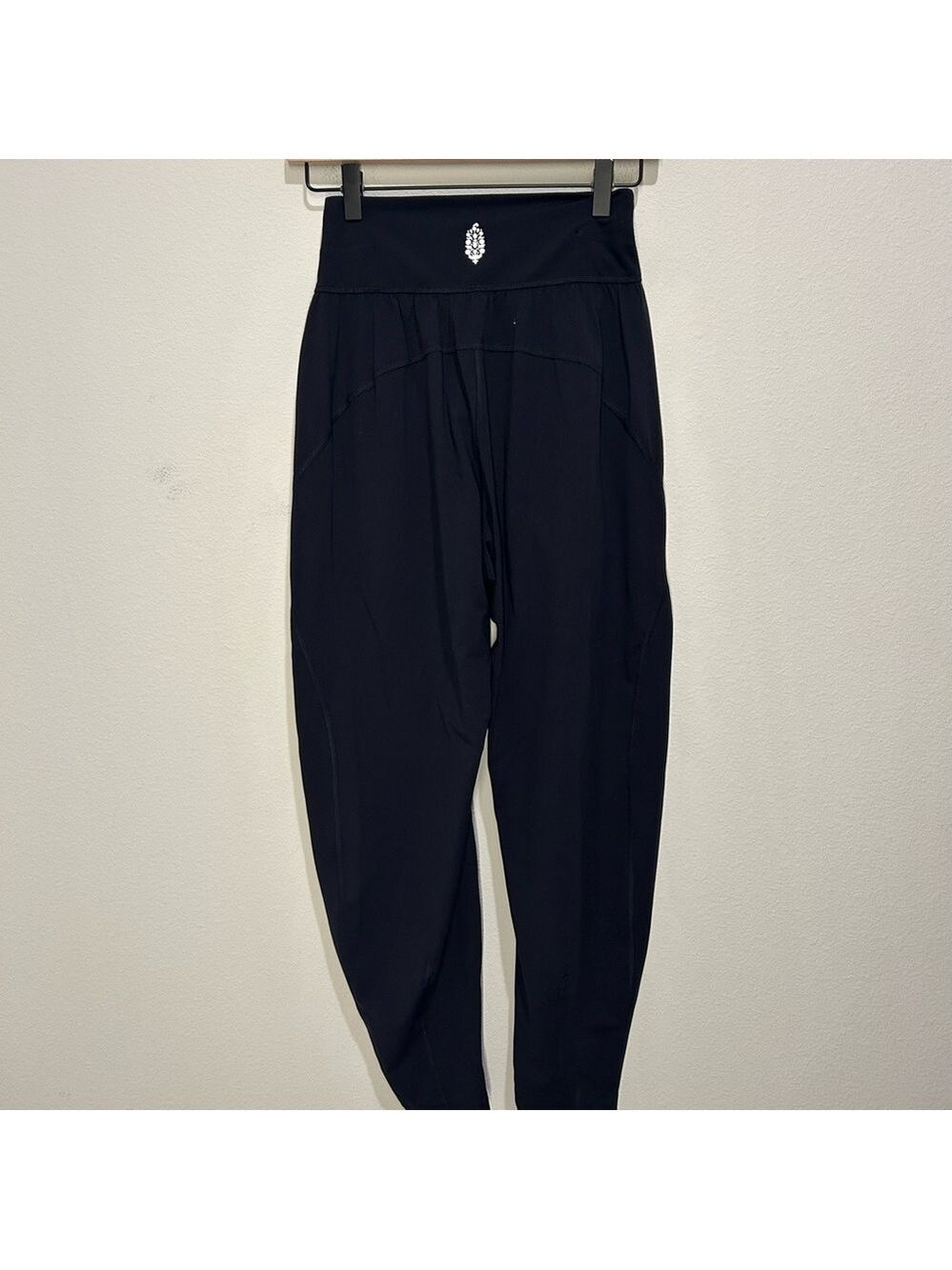 NWT XS Women's Black Never Better Structured Sweatpants - Free People Movement - Picture 2 of 4